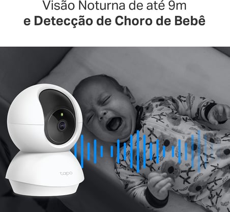 C200, 1080P Full HD, Hareket Tespit ve Takibi, 360°, 9m Gece Görüşü, Çift Yönlü Sesli İletişim, Sesli Alarm, Bulut/Yerel Depolama, Bebek Ağlaması Tespiti, İç Mekan Wi-Fi Güvenlik Kamerası