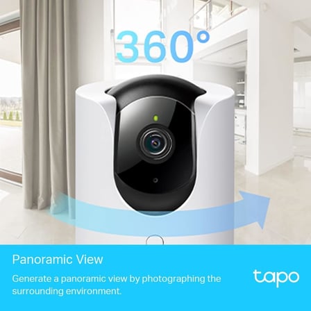 C225, 2K QHD Wi-Fi Güvenlik Kamerası, Yapay Zeka Desteği, Hareket Tespit ve Takibi, 360°, Renkli Gece Görüşü, Çift Yönlü Sesli İletişim, Bulut/Yerel Depolama, Bebek Ağlaması Tespiti