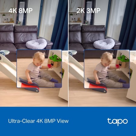 C260 | Akıllı Wi-Fi Güvenlik Kamerası | 4K 8MP | Yüz Tanıma | AI Algılama | Gelişmiş Gece Görüşü | Fiziksel Gizlilik | 360° Görüntüleme | Çift Yönlü Ses | microSD & Bulut Destekli