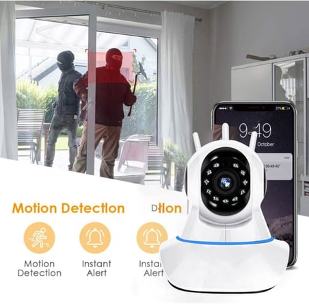 Wireless Ip 1080P Ev Güvenlik Kamerası Hd Gece Görüş Bebek Izleme Monitörü Blic Blm-08