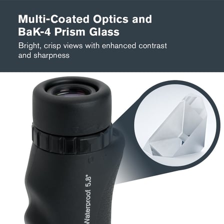 71210 Nature 10 X 25 Monocular Dürbün (Kutulu), Siyah