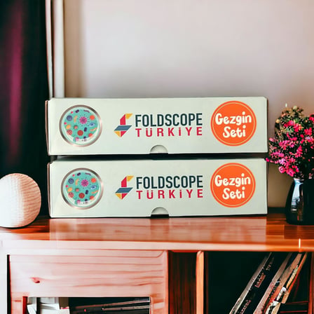 FOLDSCOPE CEP MİKROSKOBU GEZGİN SETİ