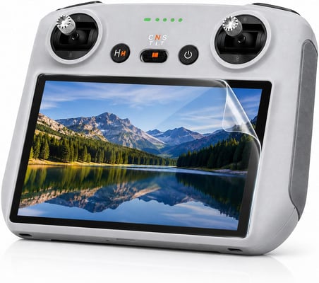 DJI RC/DJI RC 2 ile Uyumlu Nano Ekran Koruyucu, HD Şeffaf, Parmak İzi Önleyici, Çizilme Darbe Korumalı, Hassas Dokunmatik, Kolay Uygulama Ekran Koruma Camı Dron Aksesuar RECİ