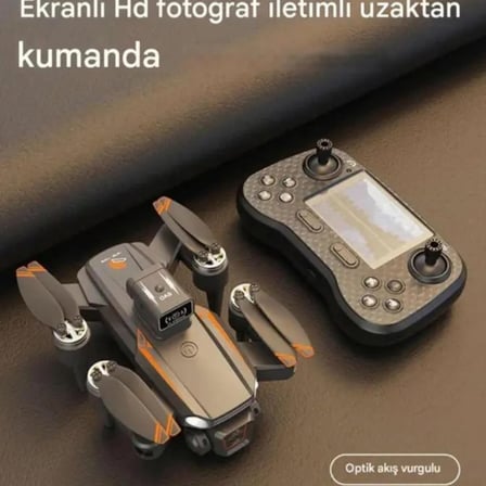 JS26H 4K Drone, LCD Kumandalı, Fırçasız Motor, Akıllı Engel Kaçınma, Katlanabilir Drone, Uzun Uçuş Süresi, Profesyonel RC Drone