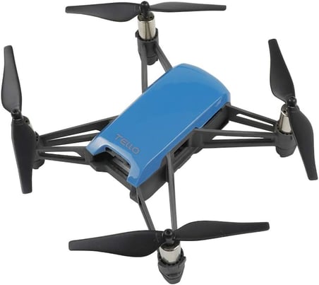 Tello Drone Gövde Kapağı Plastik Üst Gövde Kılıfı Yedek Gövde Arka Kapak Koruma Kılıfı Dji Tello Drone Aksesuarı İçin (Mavi)