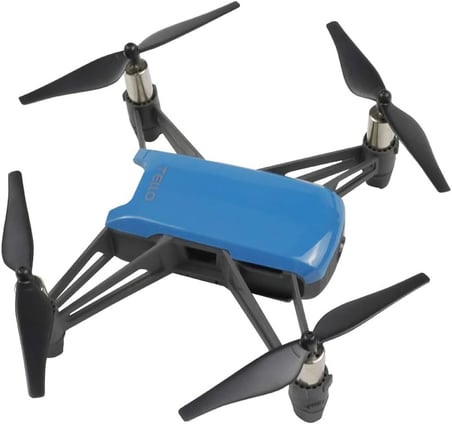 Tello Drone Gövde Kapağı Plastik Üst Gövde Kılıfı Yedek Gövde Arka Kapak Koruma Kılıfı Dji Tello Drone Aksesuarı İçin (Mavi)