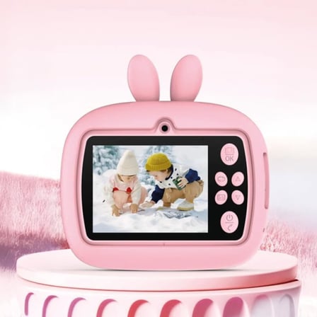 Torima TRM-CMR18 Pembe Dijital Video Fotoğraf Çocuk Kamerası Anlık Termal Resim Kağıt Baskılı Yazıcı