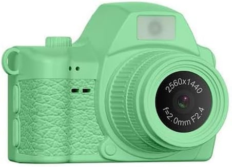 Torima Dijital Fotoğraf Makineleri Video Mini Kamera 2K Video 128GB Destekli CMR42 Yeşil