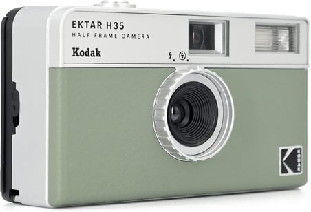 KODAK Ektar H35 Yarım Formatlı Tekrar Kullanılabilir Film Kamerası, 35 mm