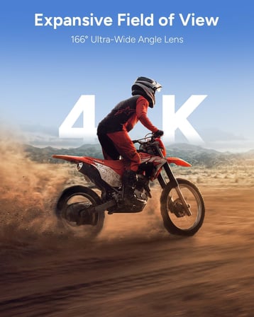 SJ6 Ultra Aksiyon Kamerası, Wi-Fi, 30 Metreye Kadar Su Geçirmez, 4K 30 FPS Video, 20 MP Fotoğraf