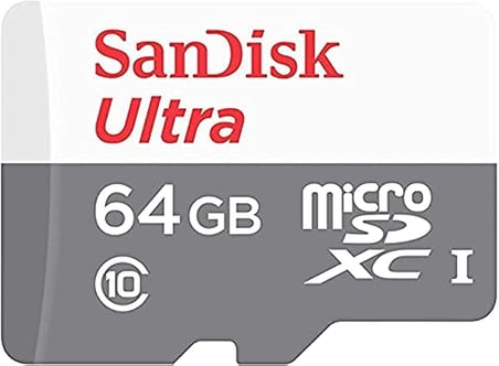 Ultra SDSQUNR-064G-GN3MN Class 10 UHS-I 64 GB Micro SD Kart