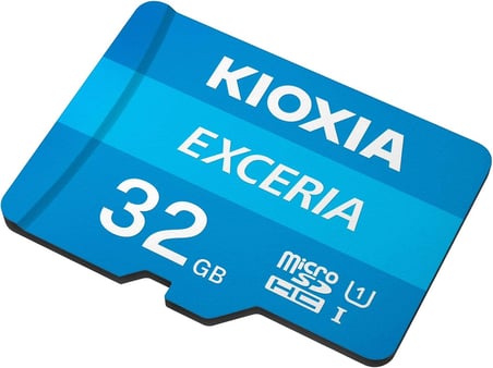 EXCERIA 32GB microSDHC Hafıza Kartı – UHS-I U1 C10, 100MB/s Okuma, Full HD