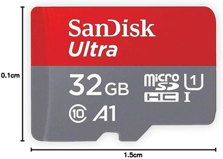 Ultra 32 GB microSDHC 120 MB/s A1 Class 10 UHS-I