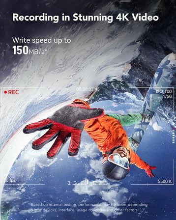 Silver Plus Micro SD Kart 256 GB, 205 MB/s'ye kadar Okuma Hızı, 150 MB/s Yazma Hızı, SD Adaptörlü Hafıza Kartı Micro SD, UHS-I, A2, U3, V30, Sınıf 10, 4K UHD microSDXC