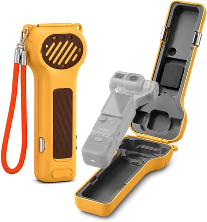 DJI Osmo Pocket 4P ile Uyumlu Sert Koruyucu Taşıma Çantası 4P