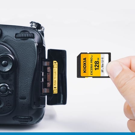 EXCERIA PRO G2 128GB SDXC Hafıza Kartı – UHS-II U3 V60 C10, 300MB/s Okuma, 170MB/s Yazma, 8K / 4K