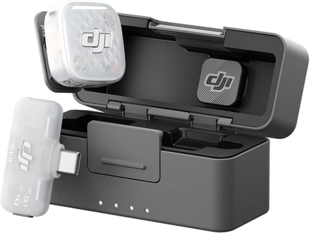 Mic Mini 2S (1 TX + 1 Mobile RX + Charging Case)