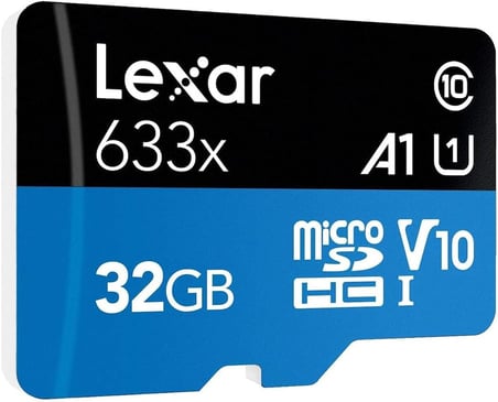 microSDHC Kart 32GB UHS-I High Performance 633x U1 100MB/s