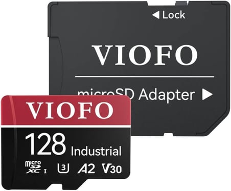 High Endurance 128GB Class 10 A2 V30 100MB/s Okuma 80MB/s Yazma Micro SD Hafıza Kartı