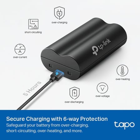 TP-Link A100, Bataryalı Kameralar İçin Şarj Edilebilir Yedek Batarya