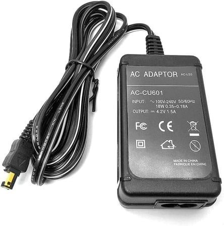 AC-LS5 Kamera Adaptörü, Sony Uyumlu, 4.2 Volt, 1.5 Amper