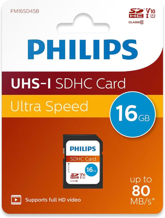 SDHC Kart 16 GB Sınıf 10 UHS-I U1