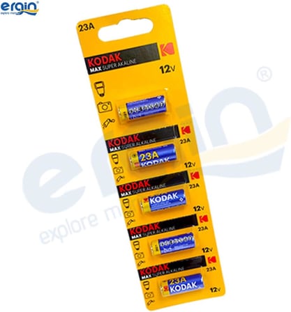 Kodak 23A-5 Ultra Alkalin 23A 12V Kumanda Pili, 5 Adet