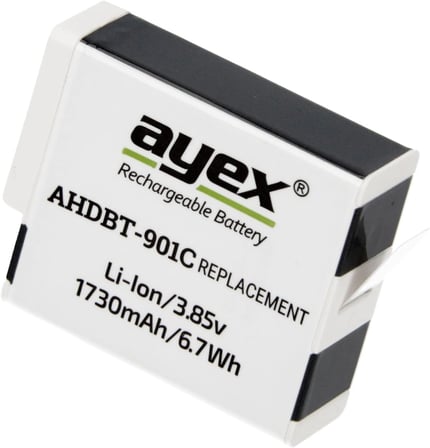 AHDBT-901C Batarya, GoPro Hero 9, 10, 11, 12 İle Uyumlu