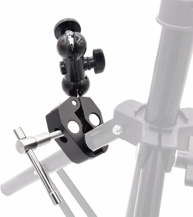 Dual Ball Heads Magic Arm + Super Crab Clamp Kelepçe