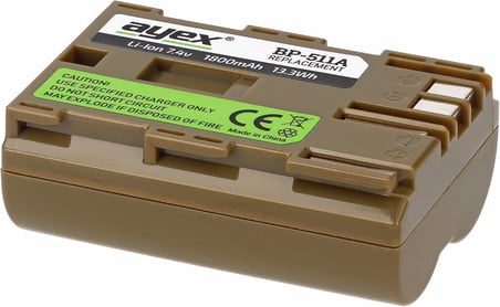 BP-511A Batarya, Canon 50D 40D 30D 20D 10D 5D 1D İle Uyumlu