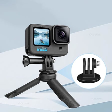 ayex AX-GP14 Aksiyon Kamera 1/4” Tripod Bağlantı Aparatı – GoPro ve GoPro Uyumlu Kameralar için Başparmak Vidalı Adaptör