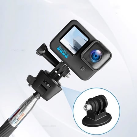 ayex AX-GP14 Aksiyon Kamera 1/4” Tripod Bağlantı Aparatı – GoPro ve GoPro Uyumlu Kameralar için Başparmak Vidalı Adaptör