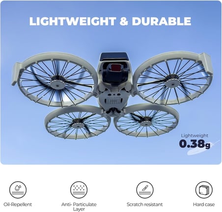 DJI Flip Drone ND8/PL, ND16/PL, ND32/PL, ND64/PL, ND1000, UV Işık Kontrolü ve Parlama Azaltma için Parlak Gün Filtre Kiti