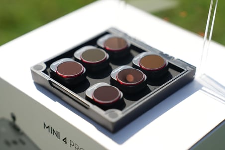 Bright Day-6Pack Hybrid ND16/PL, ND32/PL, ND64/PL, ND128/PL, ND256/PL ve ND1000/PL Mini 4 Pro Canlı Renk, Zengin Kontrast ile uyumlu