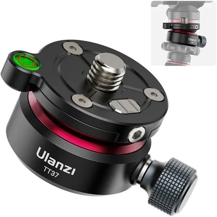 TT37 Tripod Kafası için Mini Dengeleyici Taban