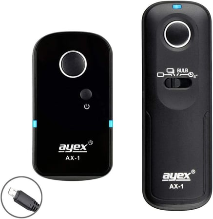 AX-1 S2 Kablosuz Kumanda Sony A6500, A6300, A6000, A5100, A5000 İle uyumlu