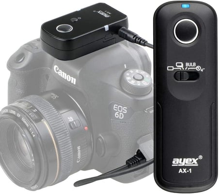 AX-1 S2 Kablosuz Kumanda Sony A6500, A6300, A6000, A5100, A5000 İle uyumlu