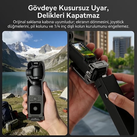 DJI Osmo Pocket 3/4 ile Uyumlu Manyetik Genişletme Çerçevesi EXP