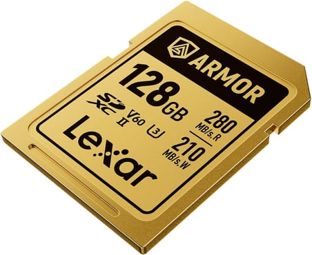 Armor Gold 128GB SDXC hafıza kartı Altın