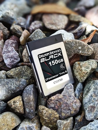 Delkin Devices 150GB SİYAH CFexpress Tip B Hafıza Kartı