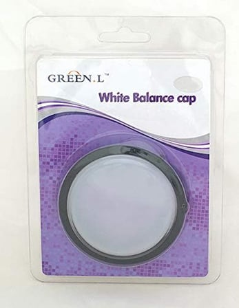 Green.L55 mm Beyaz Ayar Kapağı, Beyaz Işık Dengeleyici Cap
