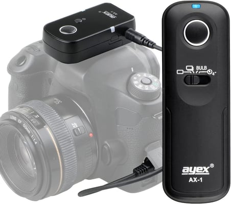 AX-1 DC2 Kablosuz Kumanda, Nikon D7500 D7200 D7100 D7000 İle Uyumlu
