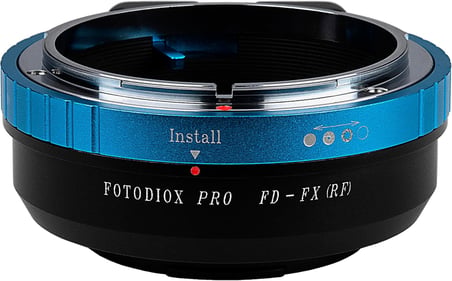 Pro lens Mount Adapter, Canon FD, FL lens to Fujifilm X-Series Mirrorless such as X-Pro1, X-E1, X-M1 & X-A1