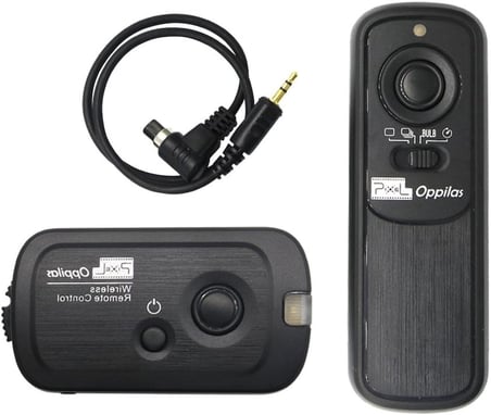 Canon 50D 40D 30D 20D 10D 6D 5D 7D Serileri İçin Oppilas Kablosuz Kumanda N3