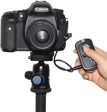 Canon 50D 40D 30D 20D 10D 6D 5D 7D Serileri İçin Oppilas Kablosuz Kumanda N3