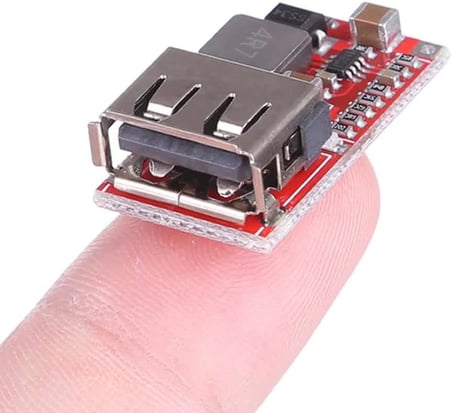 6-24V to 5V 2A USB Voltaj Düşürücü HW384 Mini Usb Çıkış Şarj Taşınabilir Güç Kaynağı Araba Mobil DC DC Çevirici Step Down Power Modül