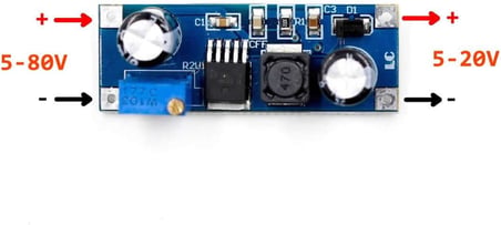 XL7015 Ayarlanabilir 80V To 5-20V 0.8A Güç Kaynağı Voltaj Düşürür