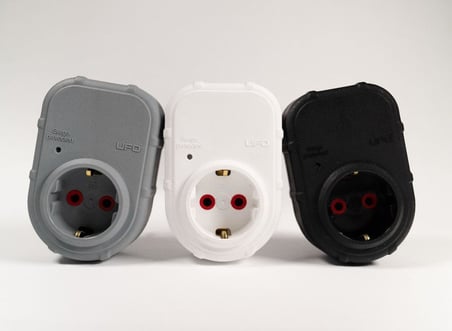 Yeni Tekli Akım Korumalı Topraklı Priz, Sürekli Koruma, 16A 250V, Max 3500W Aşırı Yük Koruması (Gri)