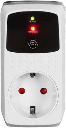 Parcbeny 25532 Vea Serisi 16A 4000W TEKLİ AKIM KORUMALI PRİZ AŞIRI YÜKSEK GERİLİM Çocuk güvenlik mekanizması vardır
