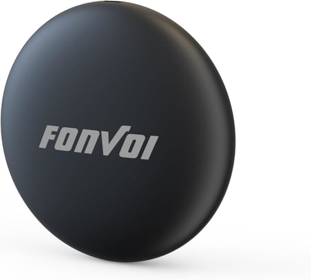 Fonvoi Find My Tag Akıllı Takip Cihazı - Kayıp Anahtarlar, Çanta, Cüzdan, Bagaj, Evcil Hayvanlar, Gözlükler, Diğer Öğeler için Akıllı Takip Cihazı ve Ek Bulucu - Apple Lisanslı, Apple Uyumlu